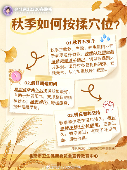 夏末秋初感觉很累?按揉3个穴位缓解秋乏 夏末秋初感觉很累?按揉3个穴位缓解秋乏