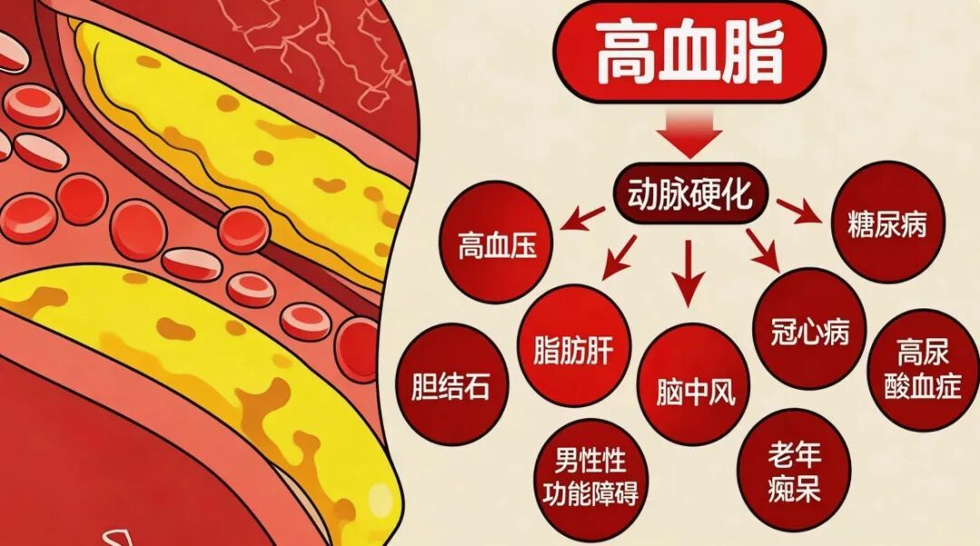每三人就有一人中招!高脂血症为何是血管“沉默杀手”? 每三人就有一人中招!高脂血症为何是血管“沉默杀手”?