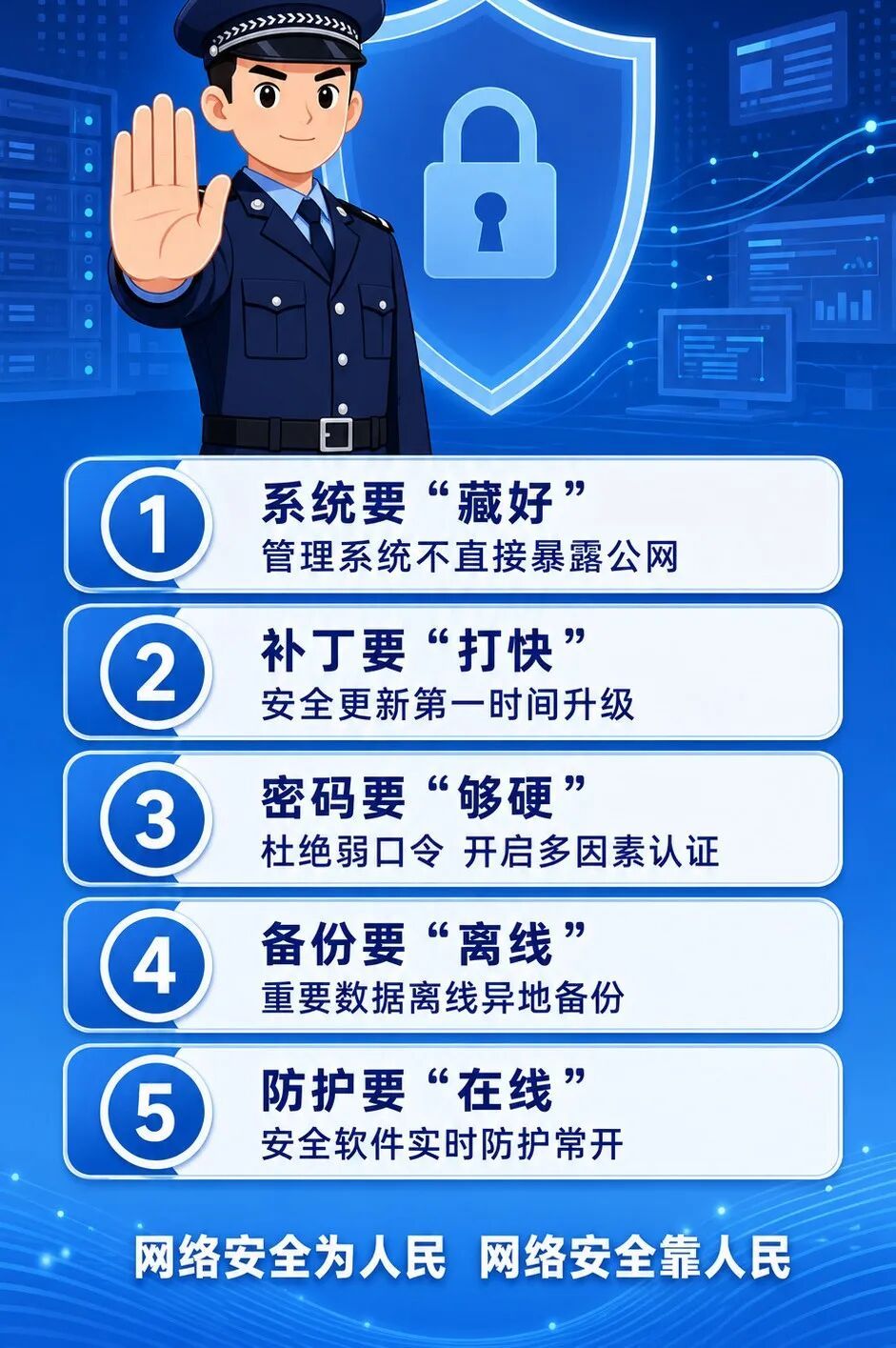 网警提醒:防范勒索病毒,记住五件事 网警提醒:防范勒索病毒,记住五件事