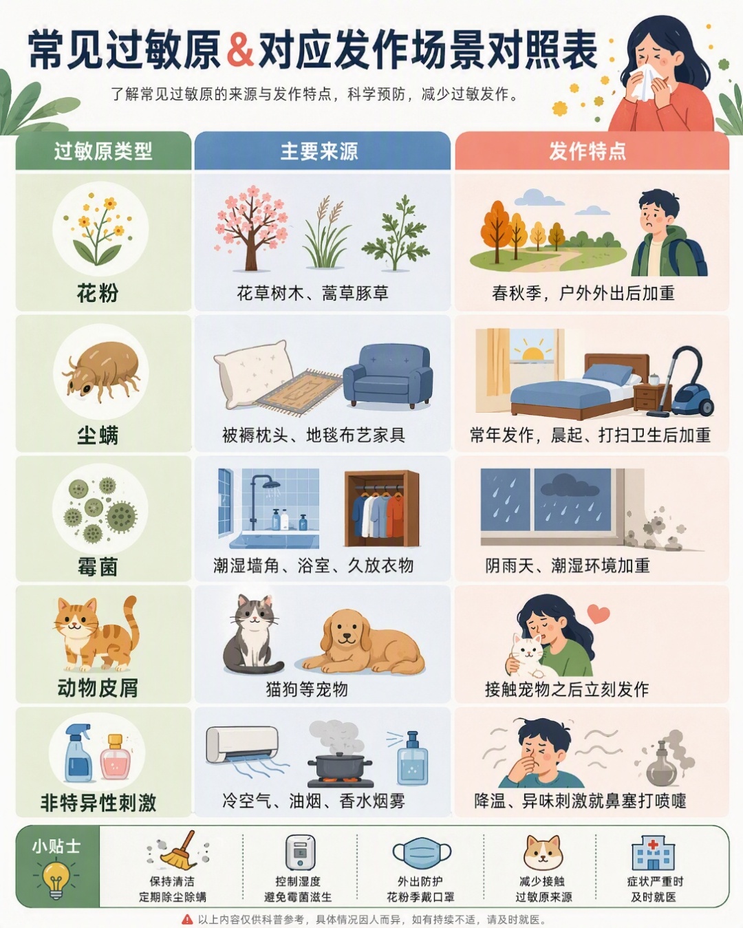 为啥过敏性鼻炎很难断根，普通人一看就懂的过敏真相