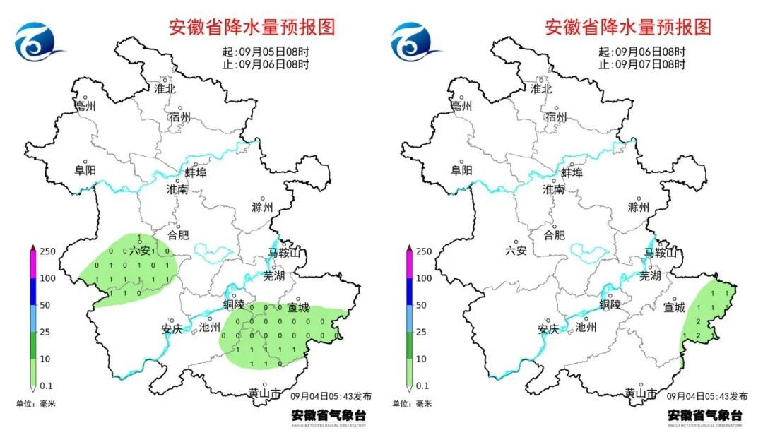 最低18℃！局部有小雨！安徽未来一周无高温天气