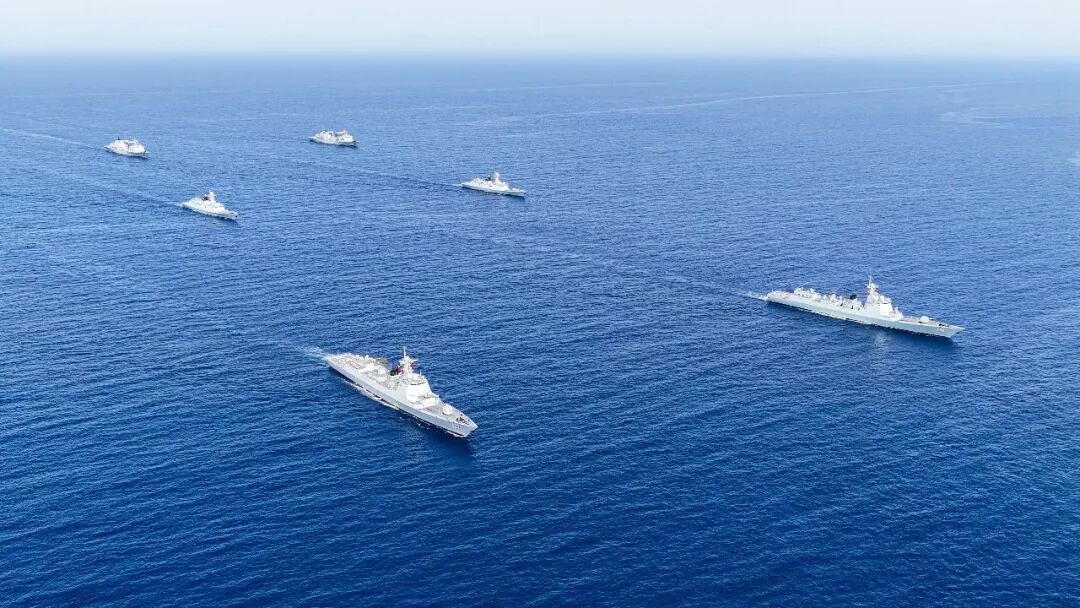 海军第48、49批护航编队,组织任务交接! 海军第48、49批护航编队,组织任务交接!