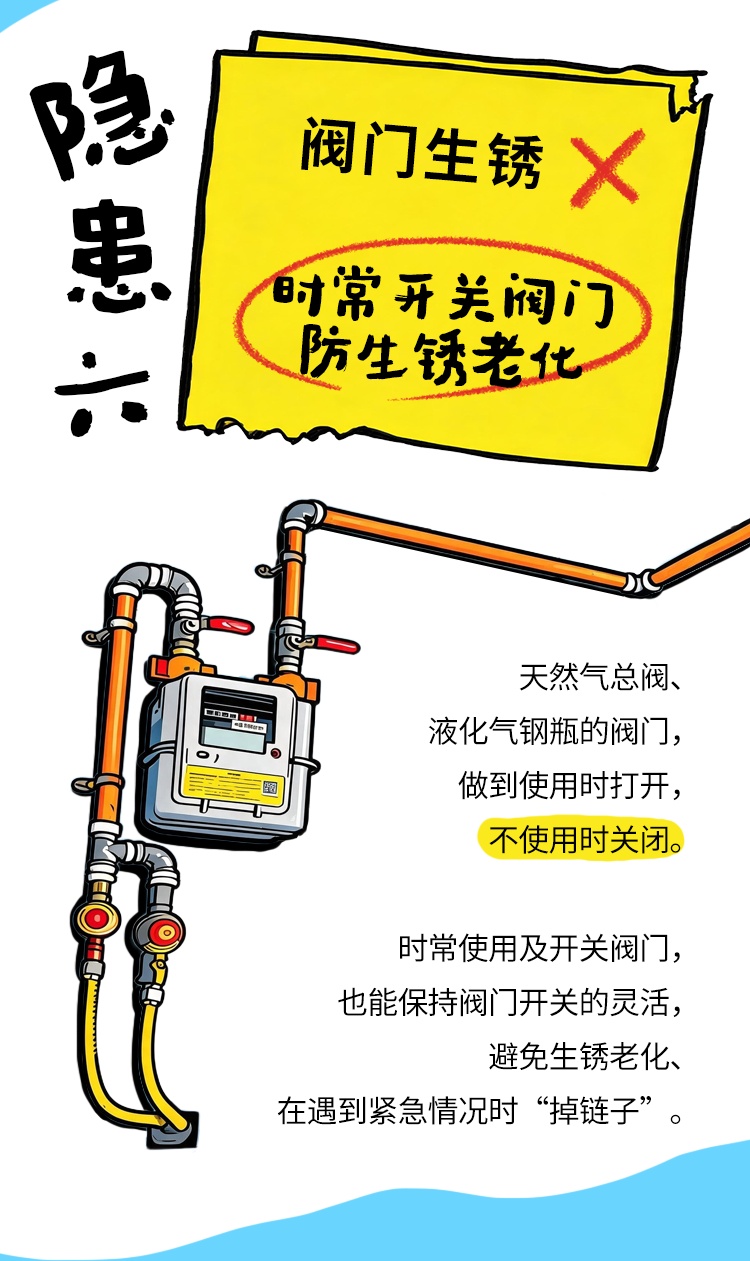 安全用气 请避开这7个燃气安全风险隐患 安全用气 请避开这7个燃气安全风险隐患