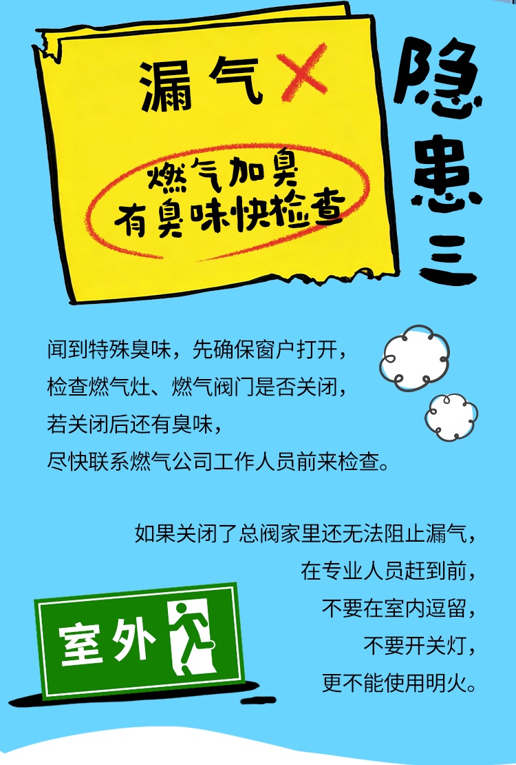 安全用气 请避开这7个燃气安全风险隐患 安全用气 请避开这7个燃气安全风险隐患