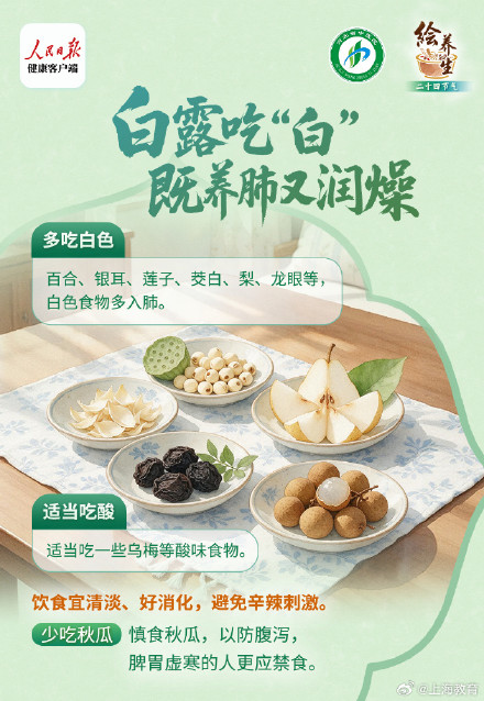 白露养生记住两个关键词