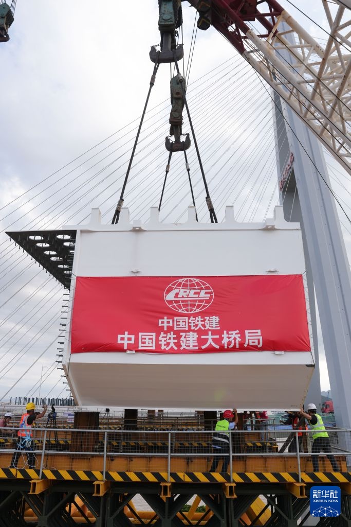 甬舟铁路全线桥梁进入架梁建设新阶段 甬舟铁路全线桥梁进入架梁建设新阶段