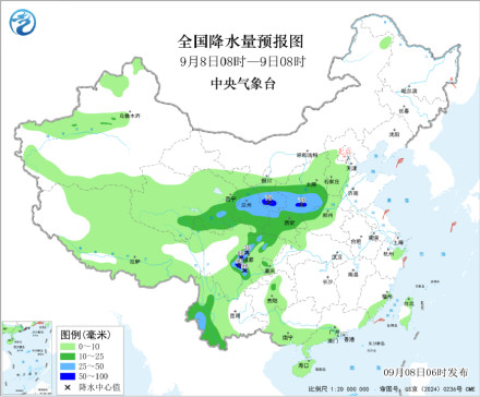 北方降温又降雨 甘肃陕西四川等地雨势较强 北方降温又降雨 甘肃陕西四川等地雨势较强