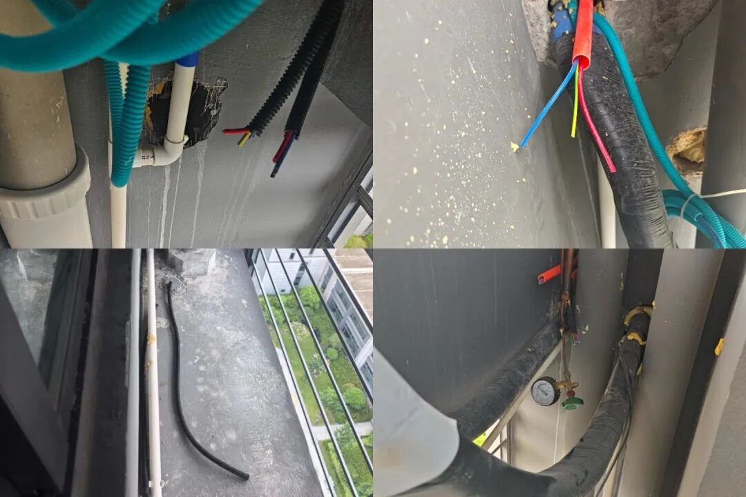 杭州一小区上百台空调集体“罢工”,维修人员上门一看愣住了:电线全被剪断偷走…… 杭州一小区上百台空调集体“罢工”,维修人员上门一看愣住了:电线全被剪断偷走……