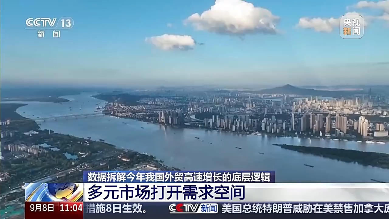 四大底层逻辑共同驱动 数据拆解我国前8个月外贸成绩单 四大底层逻辑共同驱动 数据拆解我国前8个月外贸成绩单