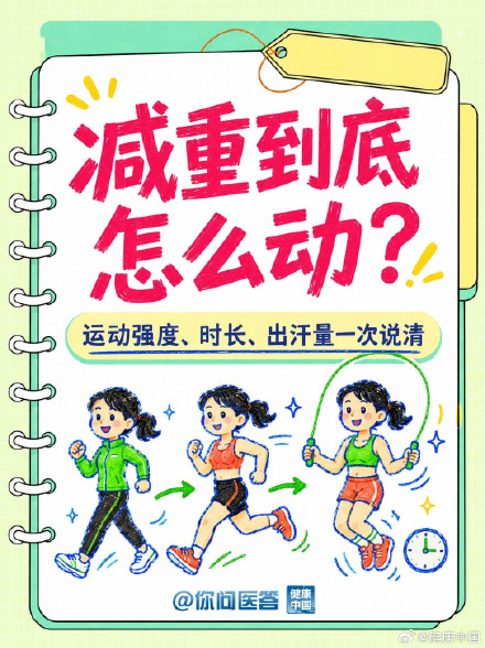 出汗多≠减脂快!减重该怎么动 出汗多≠减脂快!减重该怎么动