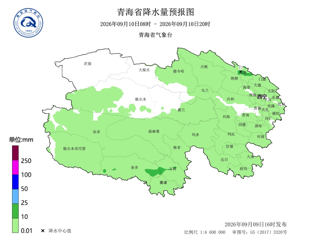 青海多地降水持续,西宁明日最高气温仅15℃ 青海多地降水持续,西宁明日最高气温仅15℃