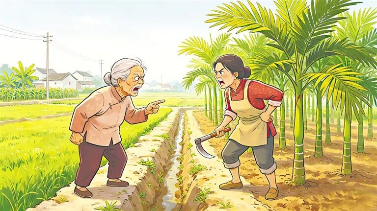 率先挑衅起争执，海口一名八旬老太摔伤后起诉邻居索赔！法院判了