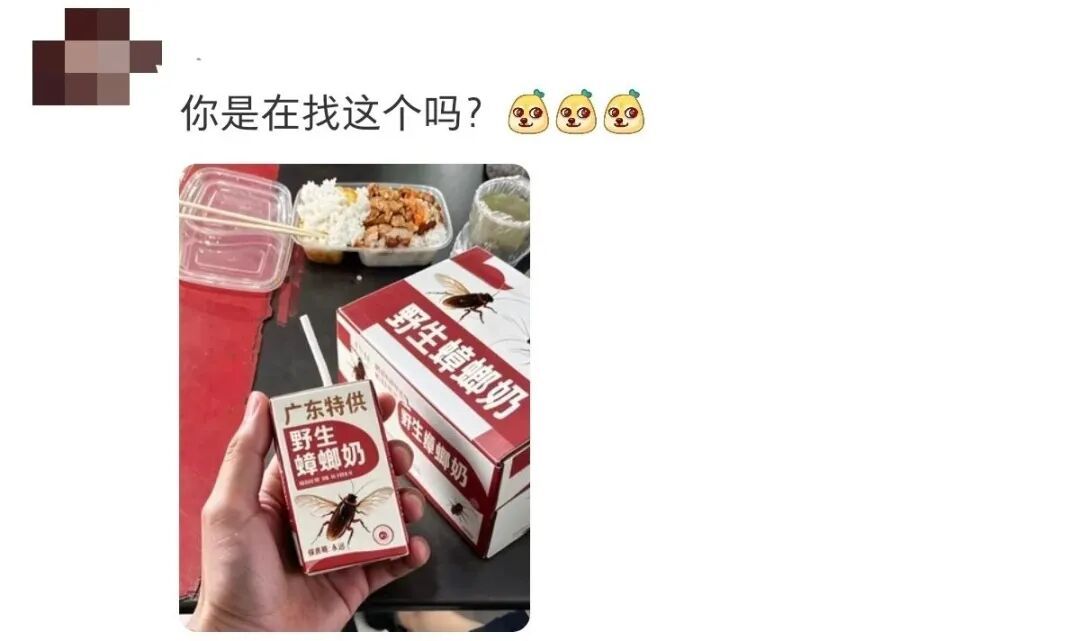 “蟑螂奶”来了?广东人惊呼:瞳孔地震…… “蟑螂奶”来了?广东人惊呼:瞳孔地震……