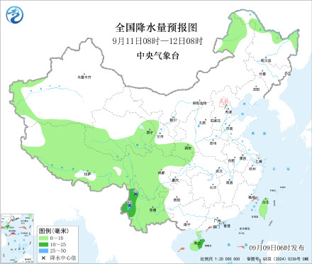 河南湖北有显著降温 四川陕西降雨持续 河南湖北有显著降温 四川陕西降雨持续
