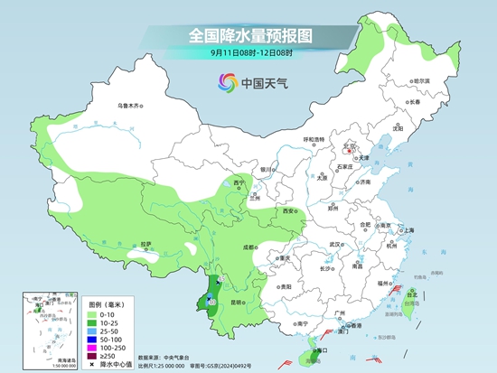 陕西四川等地雨势较强需防范次生灾害 北方气温明显偏低秋凉显著 陕西四川等地雨势较强需防范次生灾害 北方气温明显偏低秋凉显著