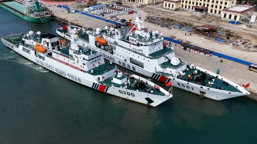 中国海警，圆满完成任务！