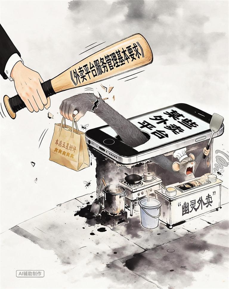斩断“幽灵外卖”黑产链条