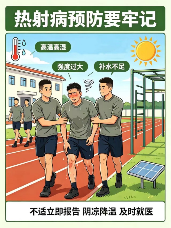 气温虽降,热射病防范依然不可松懈 气温虽降,热射病防范依然不可松懈