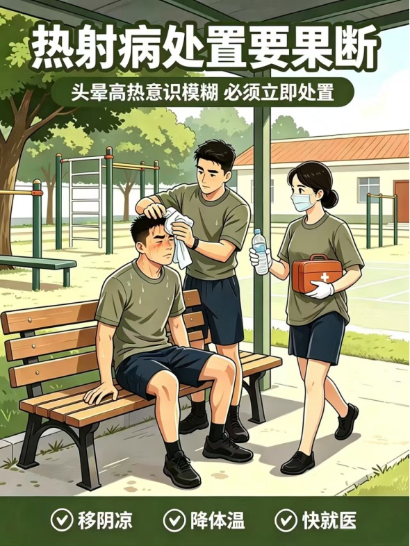 气温虽降,热射病防范依然不可松懈 气温虽降,热射病防范依然不可松懈