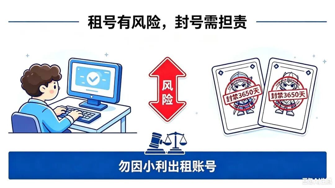 租出的游戏账号被封3650天，损失谁来担？澄迈法院判决