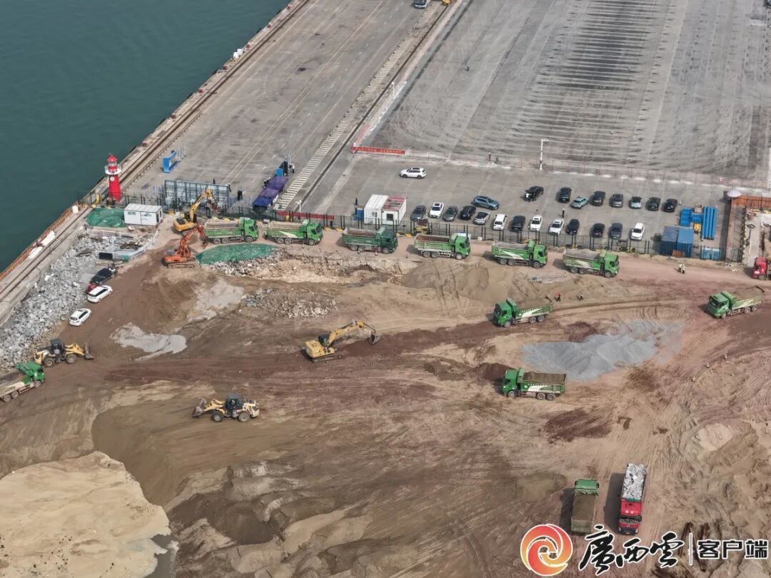 5个5000吨级江海联运泊位启动建设！平陆运河出海口再添“新引擎”