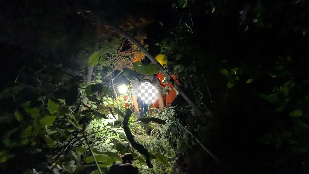 男子打卡怀柔野山！被困深山11 小时