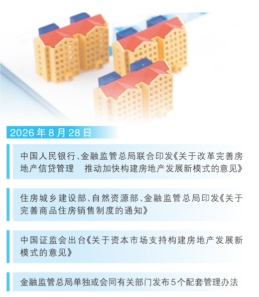 房地产金融制度迎来系统性重塑（财经观）