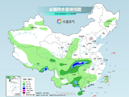 今天海南岛等地仍有猛烈降雨 后天起西南等地雨势增强