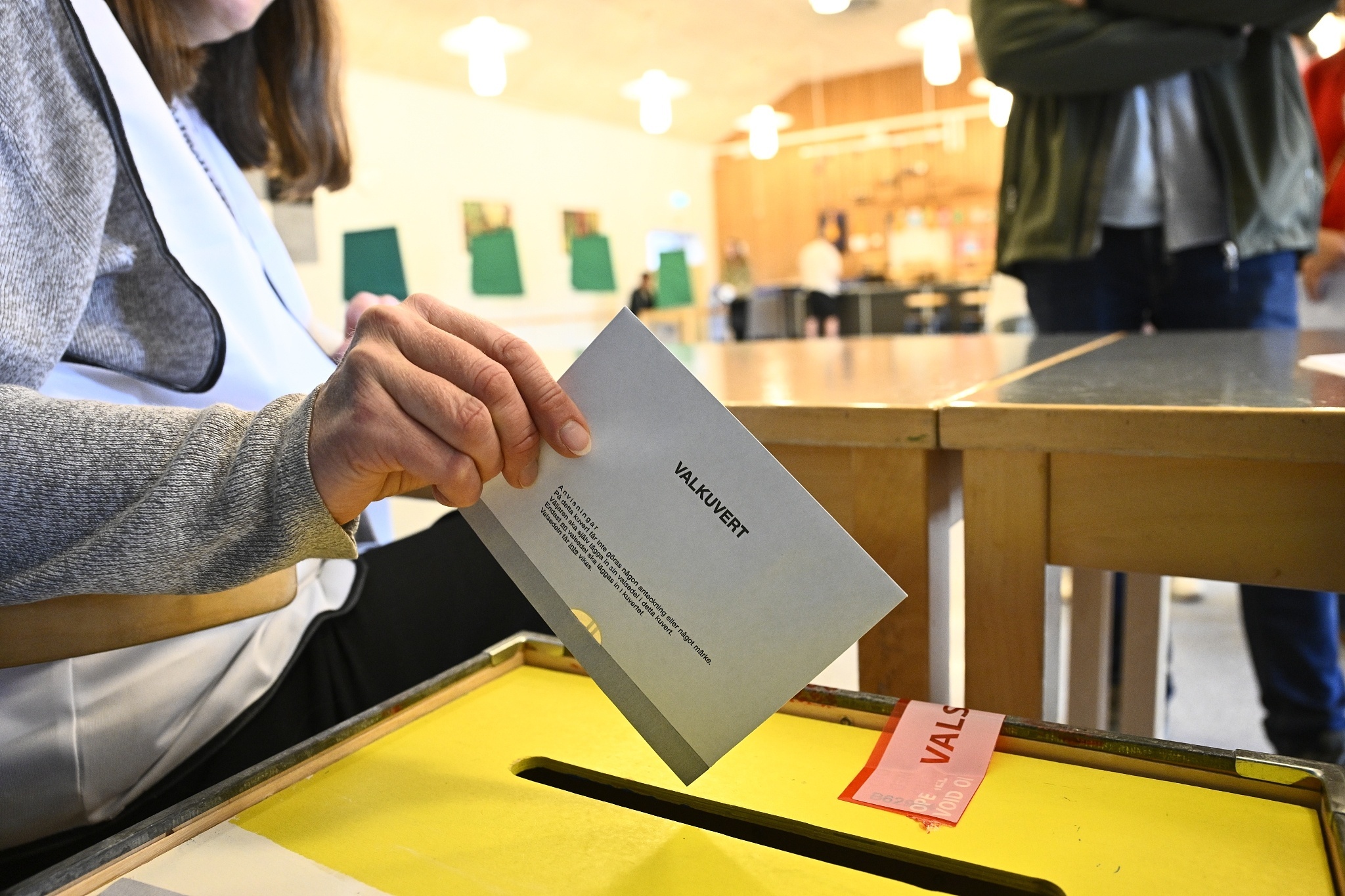 初步计票结果显示反对党阵营将赢得瑞典议会选举 初步计票结果显示反对党阵营将赢得瑞典议会选举