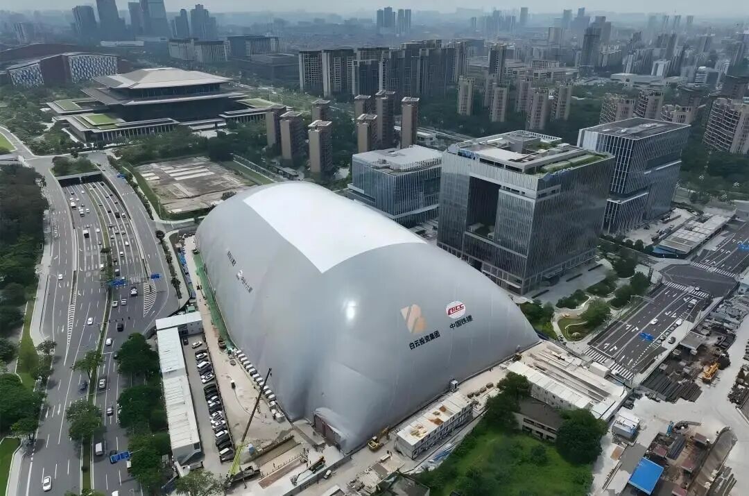 广州惊现25000㎡巨型“充气枕头”!网友:太强了 广州惊现25000㎡巨型“充气枕头”!网友:太强了