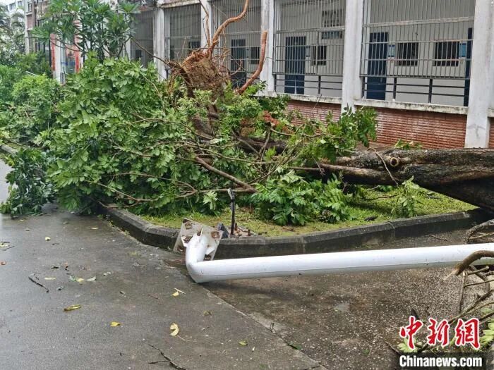 海南万宁突现龙卷风 海南万宁突现龙卷风