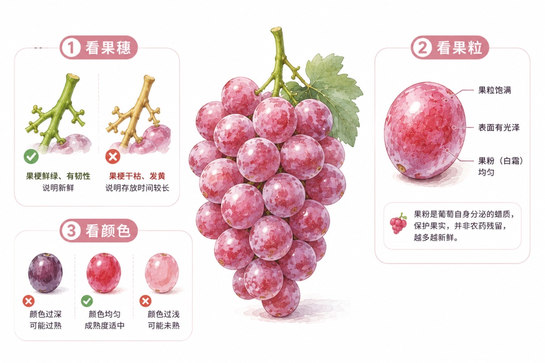 关于葡萄的消费提示
