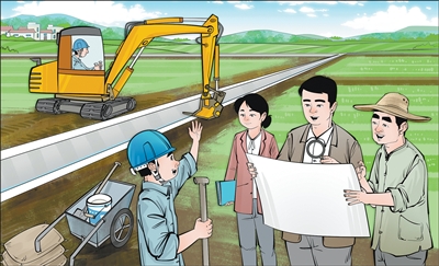 承建高标准农田必须买指定高价建材？办案人员发现→