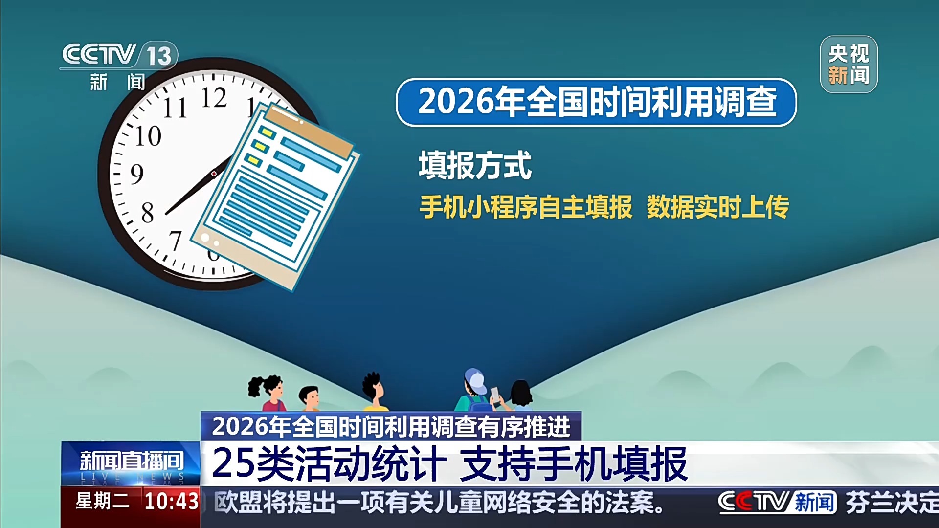 时间都去哪儿了?这项全国调查将给你答案 时间都去哪儿了?这项全国调查将给你答案