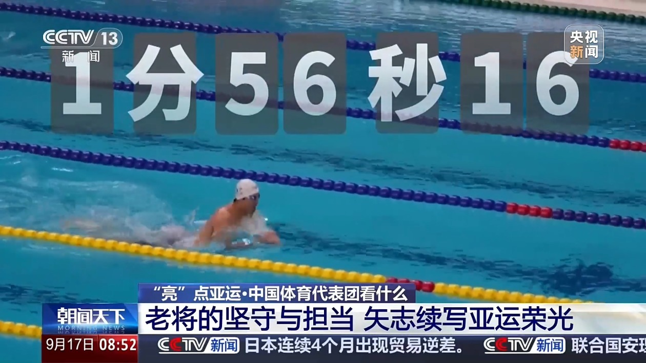 “亮”点亚运丨坚守与担当 老将矢志续写亚运荣光