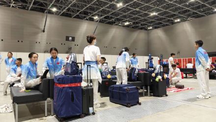 亚运会多国代表队落地名古屋被困机场数小时 亚运会多国代表队落地名古屋被困机场数小时