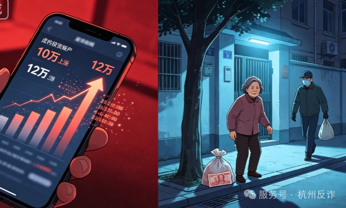 杭州阿姨网恋“军官领导”，以为收到10万甜头，结果倒贴10万！