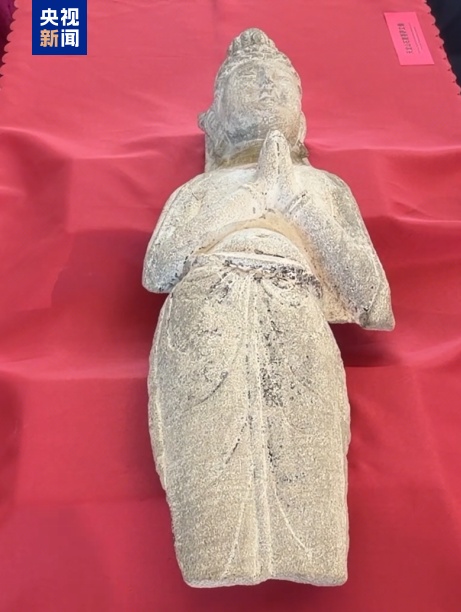 天龙山菩萨像回家!美国向我国返还64件(套)文物艺术品和古生物化石 天龙山菩萨像回家!美国向我国返还64件(套)文物艺术品和古生物化石