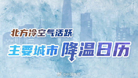北方冷空气趋于活跃 降温日历看哪里气温将连创新低 北方冷空气趋于活跃 降温日历看哪里气温将连创新低