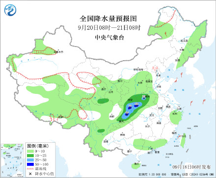 四川重庆等地局地有暴雨 东北地区内蒙古有降雨降温
