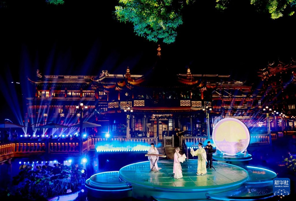 上海:“非遗大豫园·音乐季”启幕 上海:“非遗大豫园·音乐季”启幕
