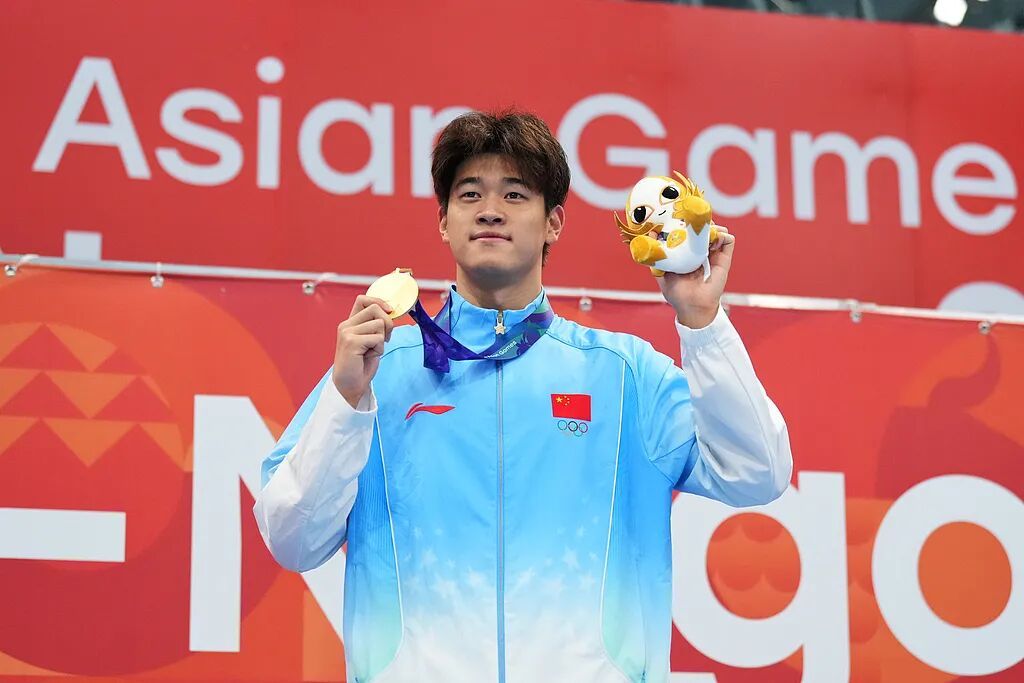 6金1银2铜!祝贺中国游泳队! 6金1银2铜!祝贺中国游泳队!