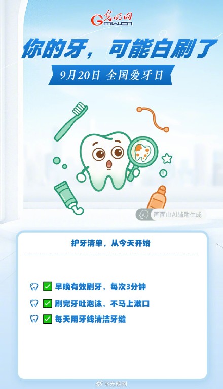 一直早刷晚刷,足够重视,为啥牙齿还是老出问题? 一直早刷晚刷,足够重视,为啥牙齿还是老出问题?