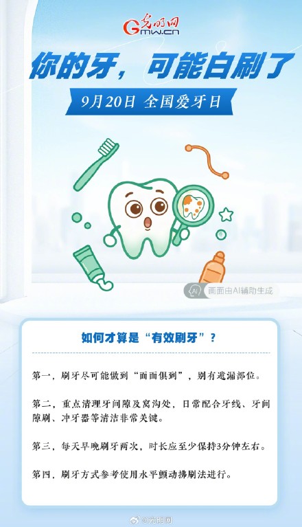 一直早刷晚刷,足够重视,为啥牙齿还是老出问题? 一直早刷晚刷,足够重视,为啥牙齿还是老出问题?