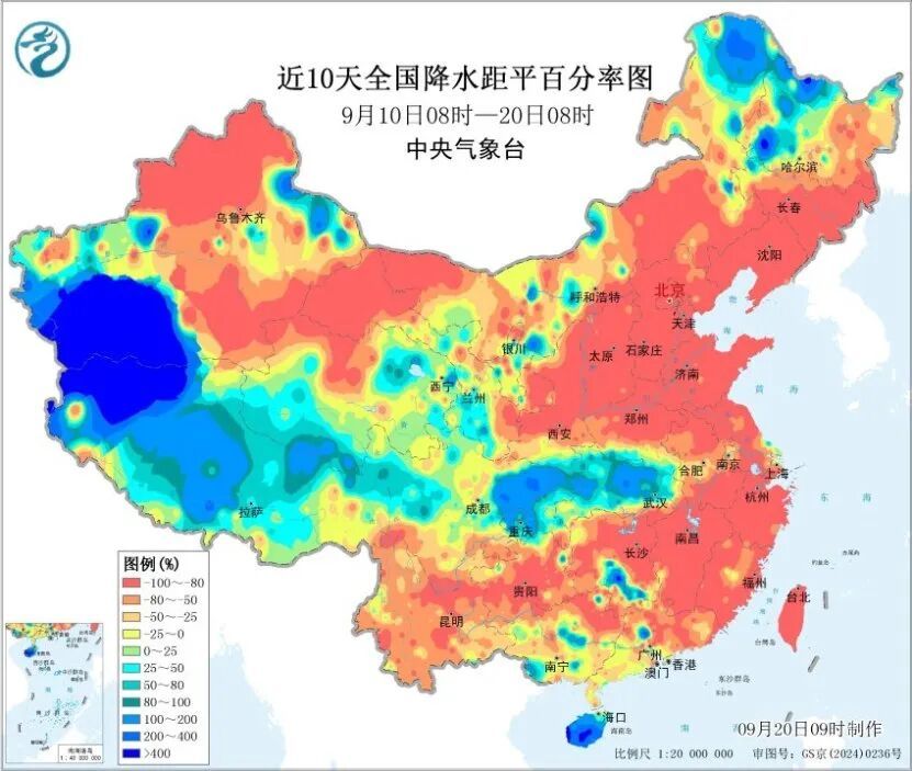 未来10天华西地区仍多降雨 需警惕持续降雨引发的次生灾害