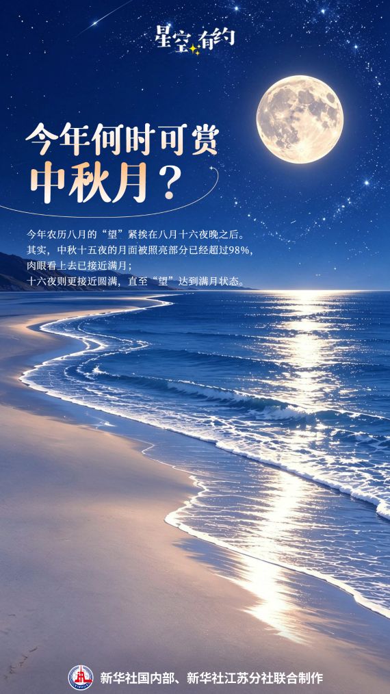 星空有约丨今年中秋挺特别:十五的月亮十七圆 星空有约丨今年中秋挺特别:十五的月亮十七圆