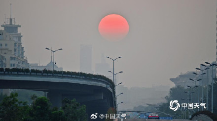 秋分前一天 北京长安街悬日正东