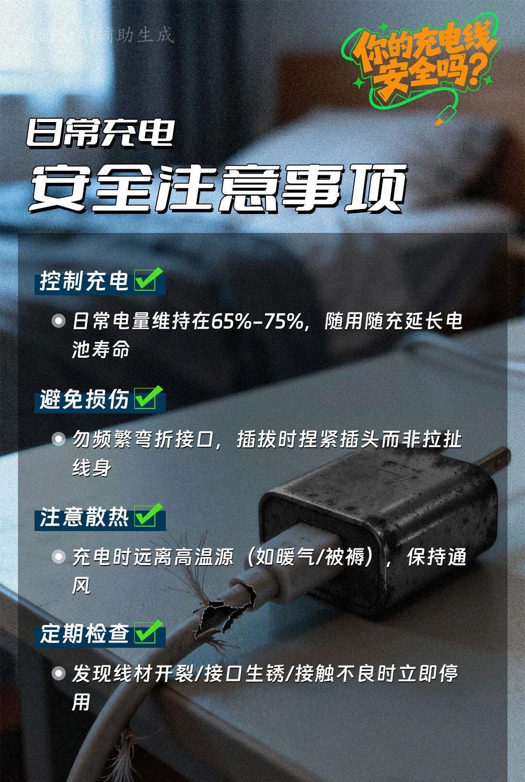 充完电不拔充电器?这个习惯很危险 充完电不拔充电器?这个习惯很危险