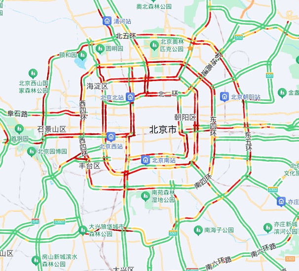 注意，明天北京晚高峰提前！小到中雨来袭，降雨持续时间长，气温明显下降——