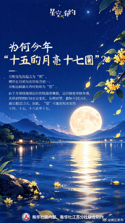 为何今年“十五的月亮十七圆”? 为何今年“十五的月亮十七圆”?
